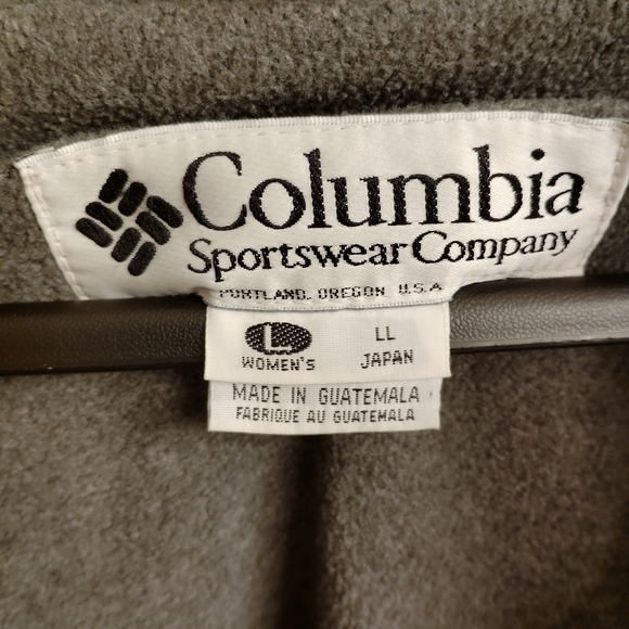 Columbia Charcoal Fleece Jacket - Picture 2 of 7